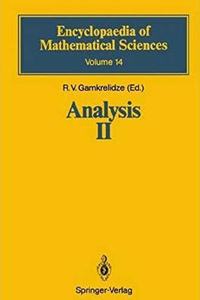 Analysis II : Convex Analysis and Approximation Theory (Encyclopaedia of Mathematical Sciences) [Paperback] R.V. Gamkrelidze, David Newton, et al.