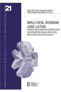 Walchen, Romani Und Latini