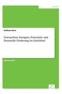 Erneuerbare Energien, Potenziale und finanzielle Förderung im Zeitablauf