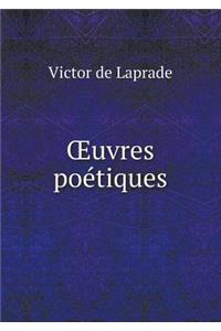 Oeuvres Poétiques