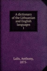 dictionary of the Lithuanian and English languages