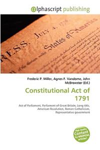 Constitutional Act of 1791