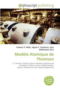 Modele Atomique de Thomson
