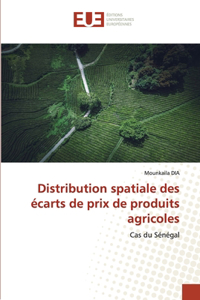 Distribution spatiale des écarts de prix de produits agricoles