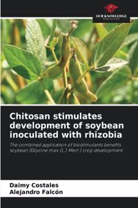 Chitosan stimulates development of soybean inoculated with rhizobia