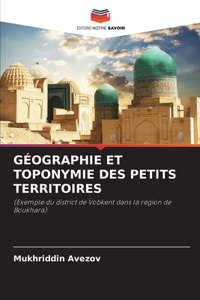 Géographie Et Toponymie Des Petits Territoires