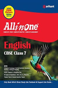 CBSE All In One English Class 7 for 2018 - 19