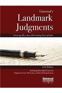 Universal's Landmark Judgments