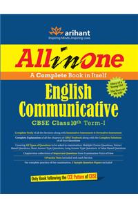 All in One ENGLISH COMMUNICATIVE CBSE Class 10th Term-I