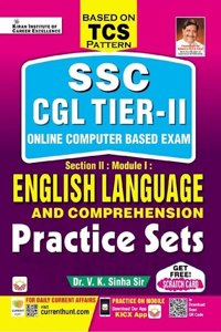 SSC CGL Tier II (TCS Pattern) English Language Practice Sets (English Medium) (4084)