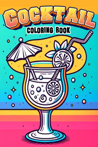 Cocktail Coloring book