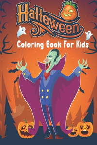 Halloween Coloring Book For Kids