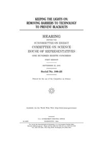 Keeping the lights on