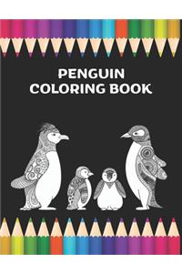 Penguin Coloring Book