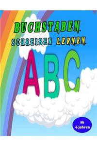 Buchstaben Schreiben lernen ab 4 jahren