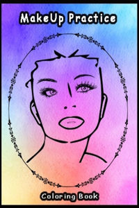 Practice MakeUp Coloring Book