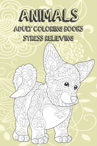 Adult Coloring Books Stress Relieving - Animals
