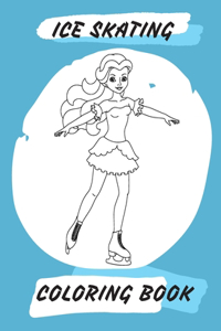 Ice Skating Coloring Book