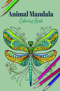 Animal Mandala Coloring Book