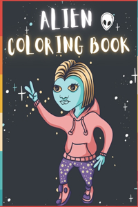 Alien Coloring Book
