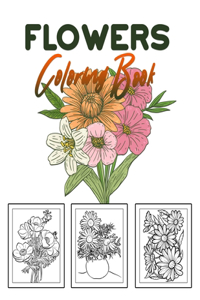 Flowers Coloring Book