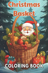 Christmas Basket Coloring Book