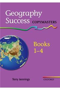 Geography Success: Copymasters Books 1- 4