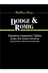 Sampling Inspection Tables