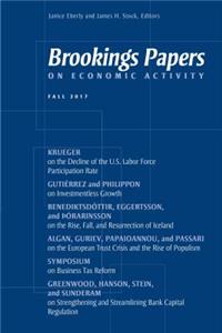 Brookings Papers on Economic Activity: Fall 2017