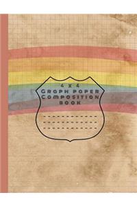 4 x 4 graph paper composition book