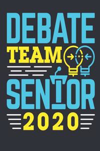 Debate Team Senior 2020