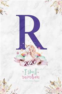2020 Unicorn Diary Planner I Smell Rainbow