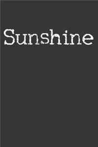 Sunshine Summer Notebook Journal