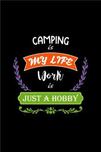 Camping Is My Life Work Is Just a Hobby