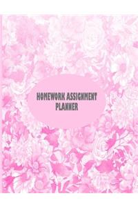 Homework Assignment Planner