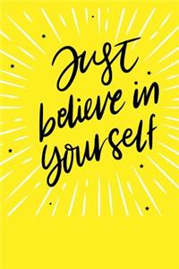 Just Believe - 2019 & 2020 Mid Year Academic Diary With Mind Maps, Budget Planner, Goal Setting & Inspirational Quotes