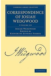 Correspondence of Josiah Wedgwood 3 Volume Set