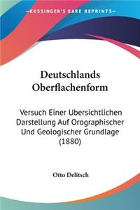 Deutschlands Oberflachenform