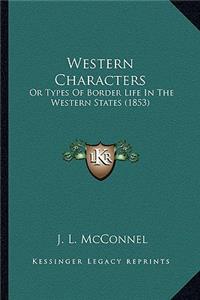 Western Characters