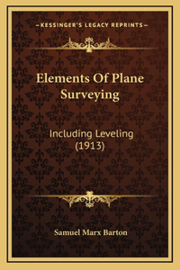 Elements of Plane Surveying