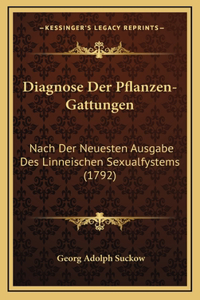 Diagnose Der Pflanzen-Gattungen