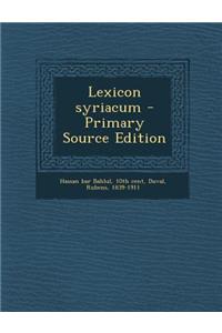 Lexicon Syriacum