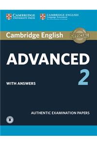 Cambridge English Advanced 2 Student's Book with answers and Audio