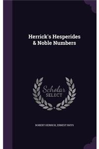 Herrick's Hesperides & Noble Numbers