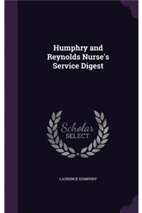 Humphry and Reynolds Nurse's Service Digest