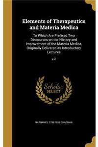 Elements of Therapeutics and Materia Medica