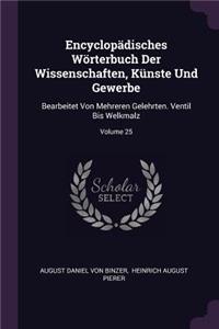 Encyclopädisches Wörterbuch Der Wissenschaften, Künste Und Gewerbe