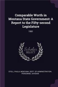 Comparable Worth in Montana State Government