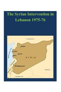 Syrian Intervention in Lebanon 1975-76