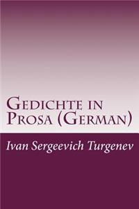 Gedichte in Prosa (German)